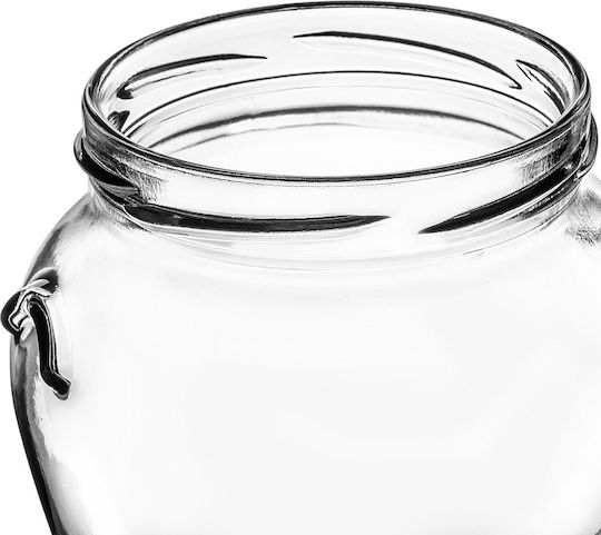 Kadax Gläser (Großhandel) Kadax Glas mit Deckel 580ml (8 Stück)