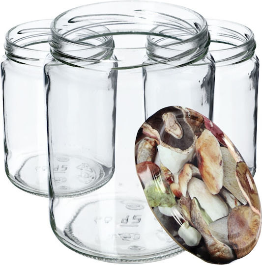 Kadax Glass Jar 540ml (8pcs)