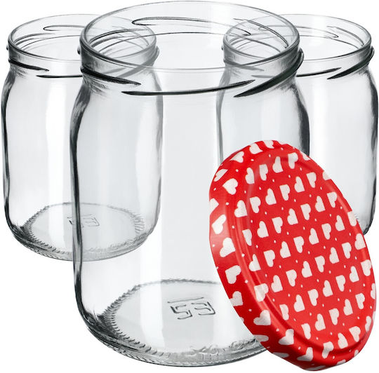 Kadax Βαζάκι Γυάλινο 540ml (8τμχ)