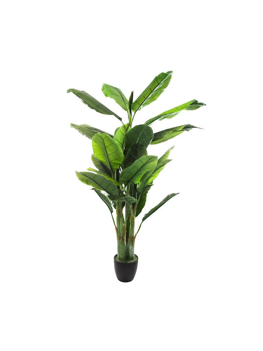 Plantă Artificială Atmosphera Copac De Banane În Ghiveci Copac De Banane 116x116x168 Cm Verde