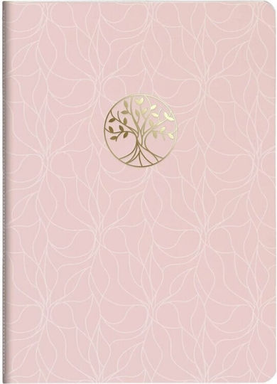 Clairefontaine Notebook A5 32 Sheets Ruled Light Pink