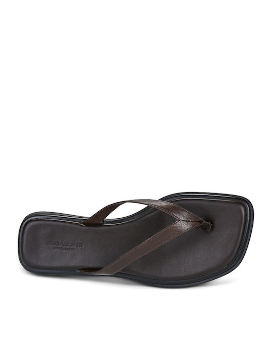 Izzy Flache Damen Sandalen Braun