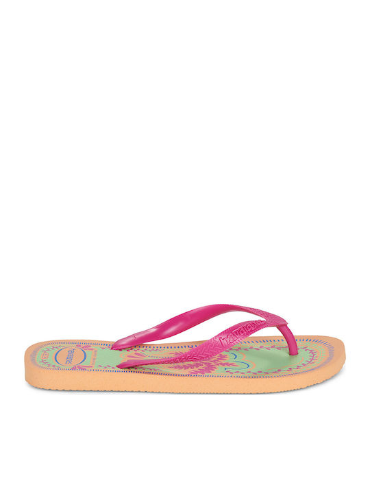 Havaianas Top Summer Vibes Flip Flops Peach