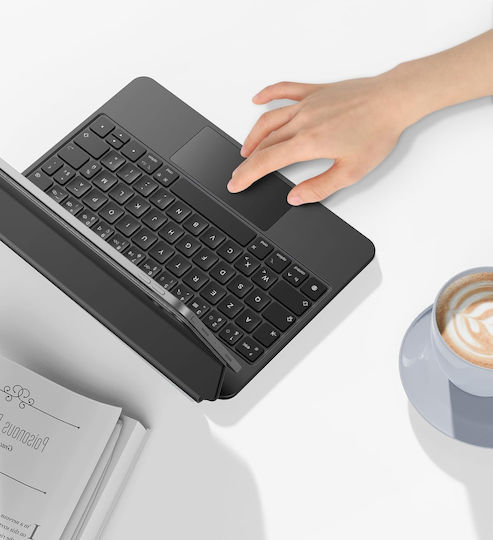 Πληκτρολόγιο Omoton Ipad Air Pro 11" 2025/2024 Azerty Bluetooth Οθόνη Αφής