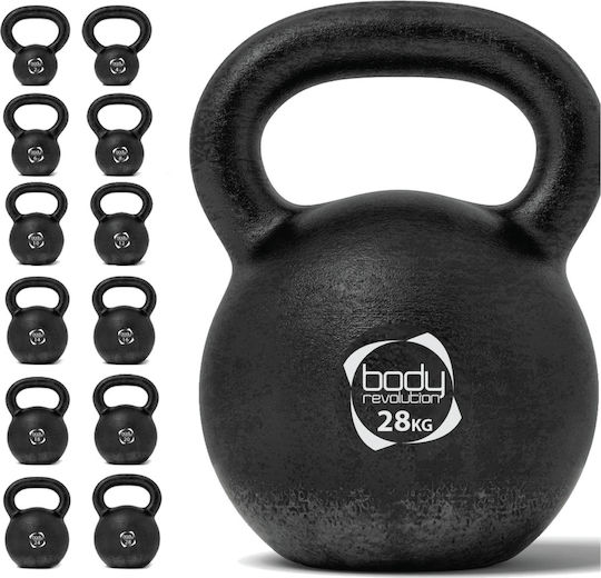 Body Revolution Cast Iron Kettlebells 28kg