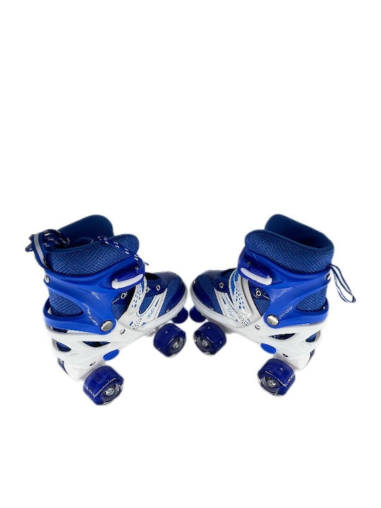 GC Kids Adjustable Quad Rollers Blue