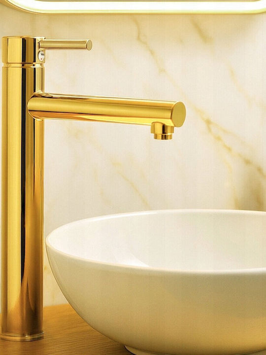 Estiva Sima Mixing Sink Faucet Gold