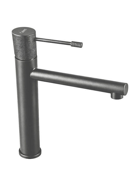 Estiva Rinda Mixing Sink Faucet Tall Gray