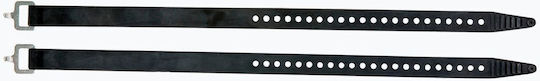 Tatonka No-slip Strap Mounting Straps 2 Pcs Black