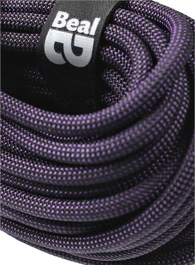 Beal 727652 Dynamisches Kletterseil mit Länge 60m Lila