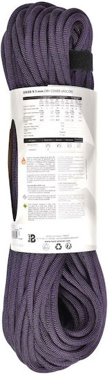 Beal 727652 Dynamisches Kletterseil mit Länge 60m Lila