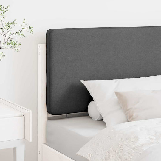 vidaXL Wooden Bed Headboard White 95.5x84.5cm