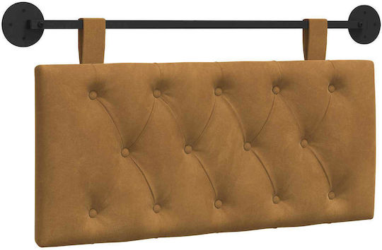 vidaXL Fabric Bed Headboard Cushion Brown 100x55cm