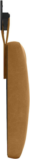 vidaXL Fabric Bed Headboard Cushion Brown 170x55cm