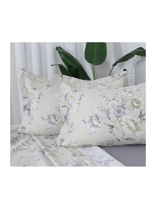Beauty Home 12684 Σετ Σεντόνια Υπέρδιπλα με Λάστιχο 165x200+30εκ. 4 (4τμχ)