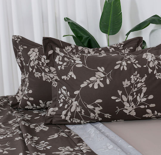 Beauty Home 12693 Σετ Υπέρδιπλο 4τμχ 165x200+30εκ. με Λάστιχο Καφέ Beauty Home 12693 Σετ Υπέρδιπλο 4τμχ 165x200+30εκ. με Λάστιχο Καφέ