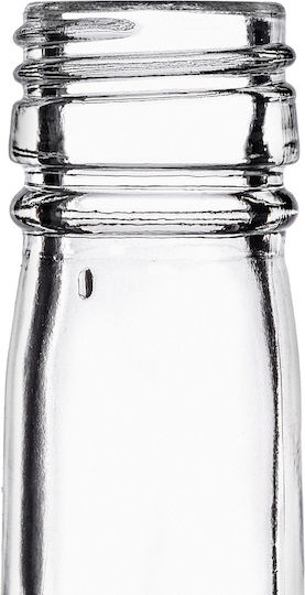 Sticlă Lichior din Sticlă 200ml Capac Alb 1 Bucată