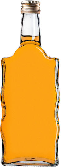 Glass Bottle Liqueur 500ml Golden Cap 5 Pcs