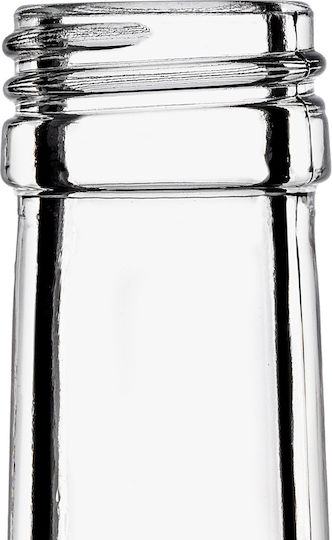 Glass 500ml Liqueur Bottle Silver Cap 1 Pc