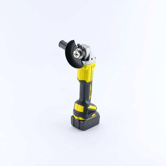 Andowl Q-1978B Battery Tool Set Angle Grinder Drill Driver Impact Wrench & Rotary Hammer with 2 Batteries and Case