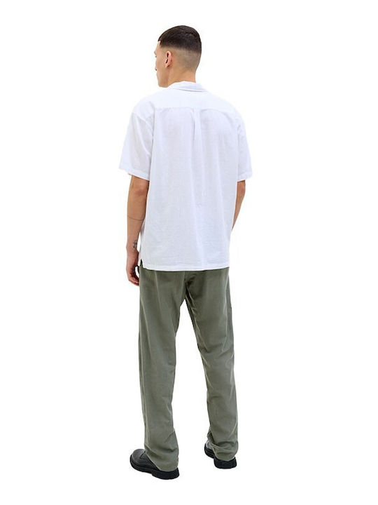 Pantaloni Chino cu Croială Relaxed Dusty Olive
