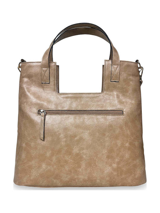Women's Shoulder Tote Bag Solea Tabac Brown