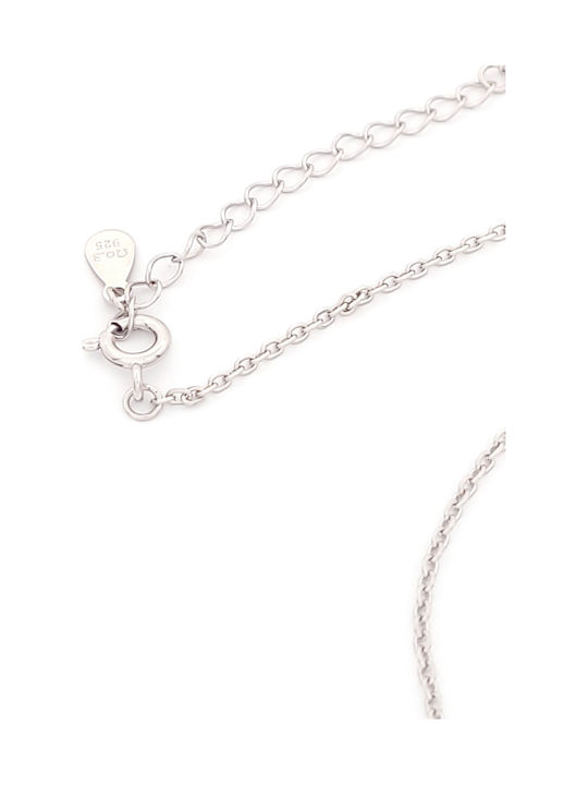 Silver Union Silber Halskette mit Zirkon