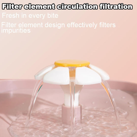 Automatic Plastic Food and Water Fountain for Cat 3L 31x11x17cm