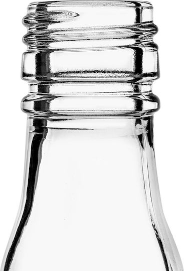 Glass Bottle 500ml Long Red Cap 1 Pc