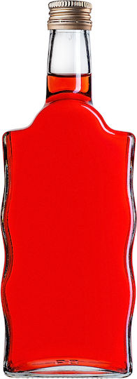 Glass 500ml Liqueur Bottle Gold Cap 1 Pc