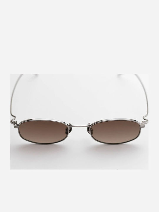 Akila Women’s Sunglasses With Silver Metallic Frame And Mirror Lens ICON-1