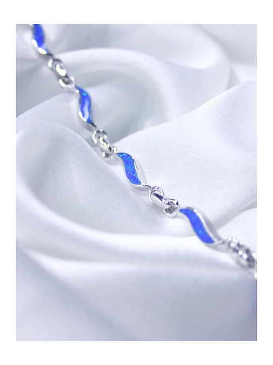 Γυναικείο Βραχιόλι από Ασήμι 19.3cm