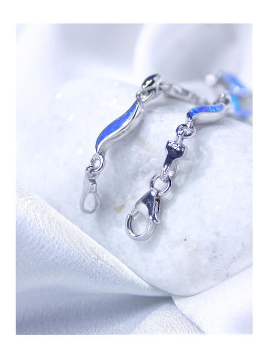 Γυναικείο Βραχιόλι από Ασήμι 19.3cm