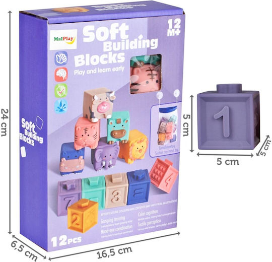 Baby Aktivitätsspielzeug aus Silikon für 6+ Monate