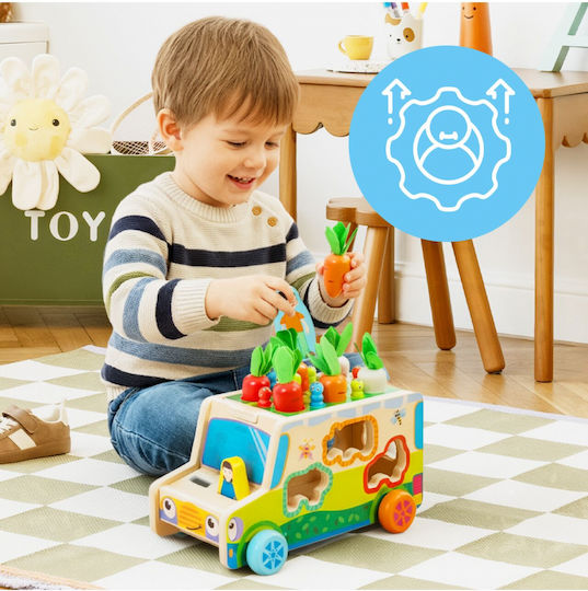 MalPlay Wooden Vehicle for 36+ Months