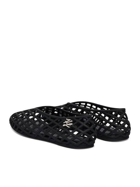 Damen Ballerinas in Schwarz Farbe