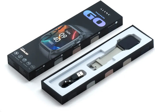 Kiano Watch GO με Παλμογράφο (Μπεζ)