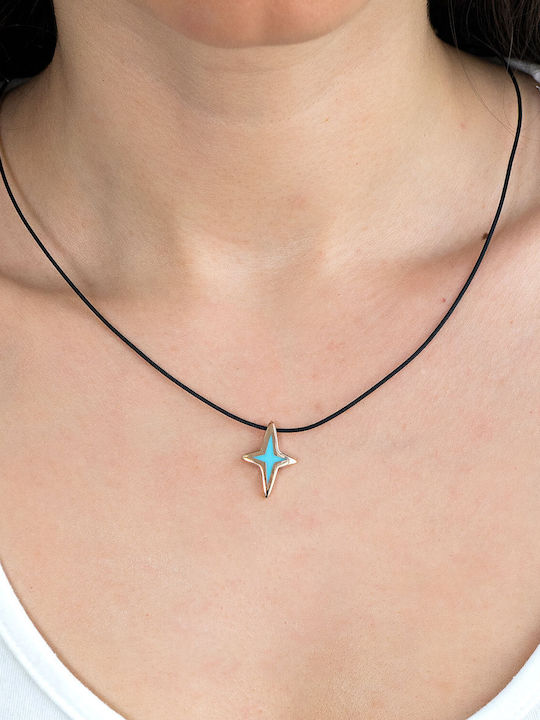 Very Gavello Crucifix Roz Aur 9K Pentru Femei Cu Lanț Very Gavello Crucifix Roz Aur 9K Pentru Femei Cu Lanț