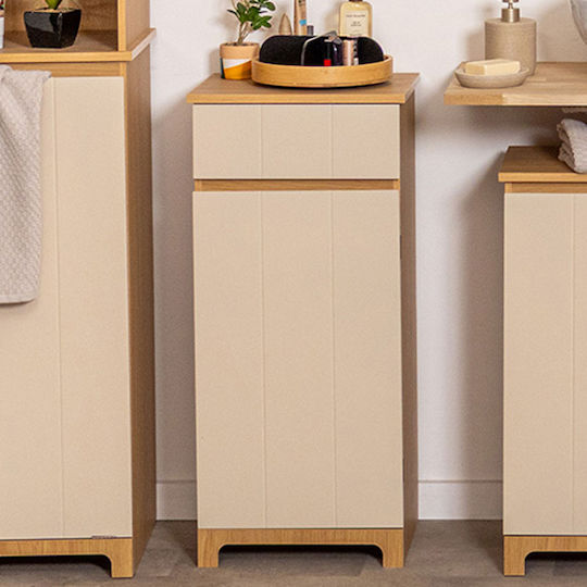 Eurocasa Bathroom Cabinet 38x30x83cm Brown