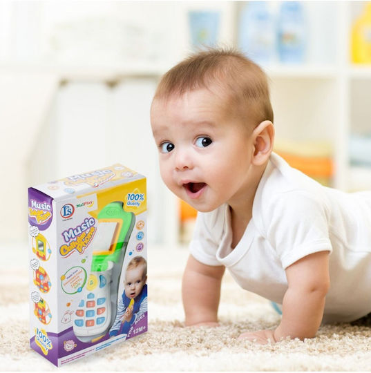 MalPlay Toy Telephone with Sounds for 12+ Months
