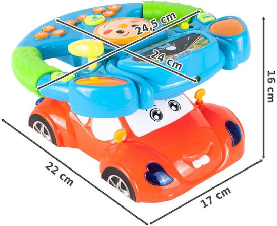 MalPlay MalPlay Baby Aktivitätsspielzeug Fahrzeug mit Musik Licht und Sounds