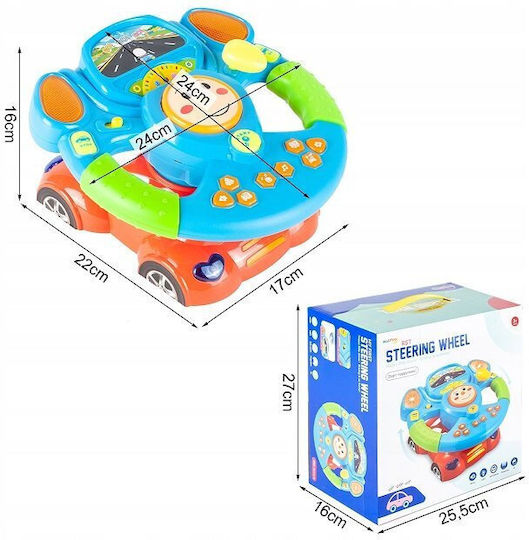 MalPlay MalPlay Baby Aktivitätsspielzeug Fahrzeug mit Musik Licht und Sounds