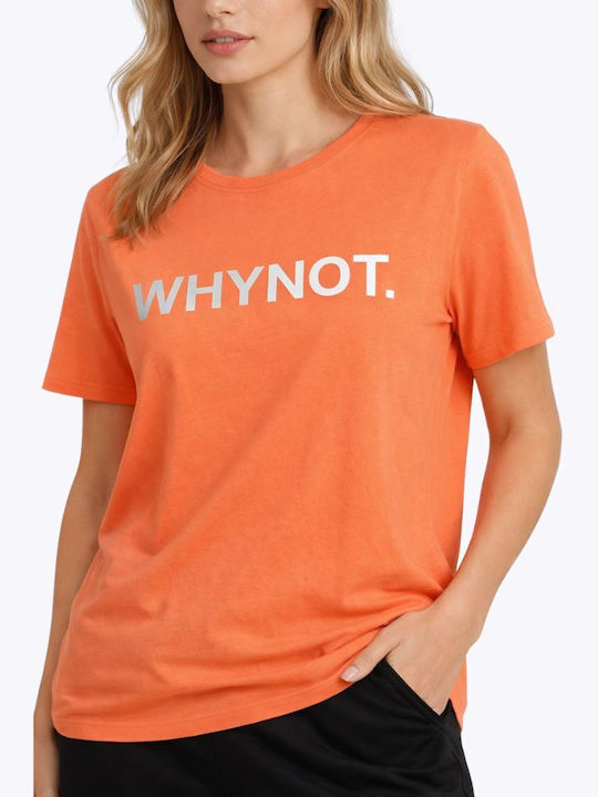 T-shirt Πορτοκαλι