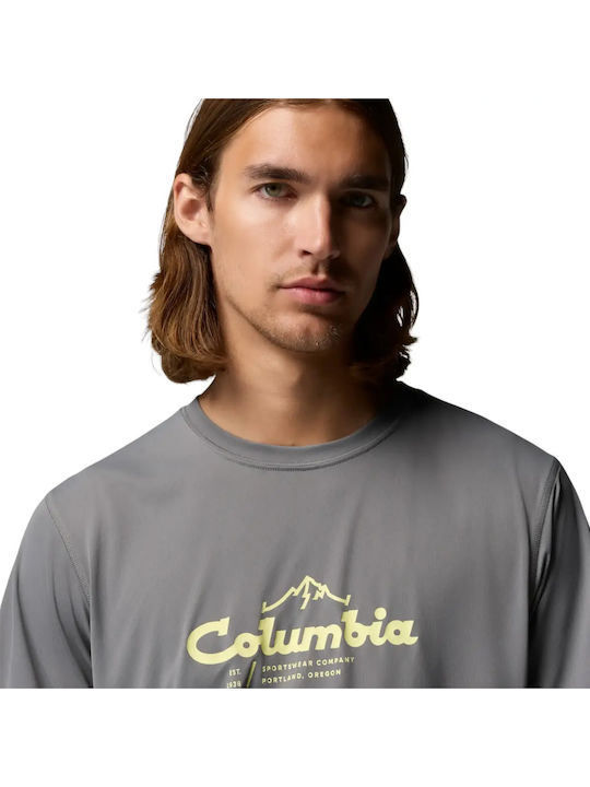 Athletic T-shirt City Grey