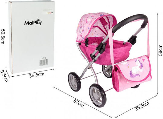 MalPlay Doll Pushchair