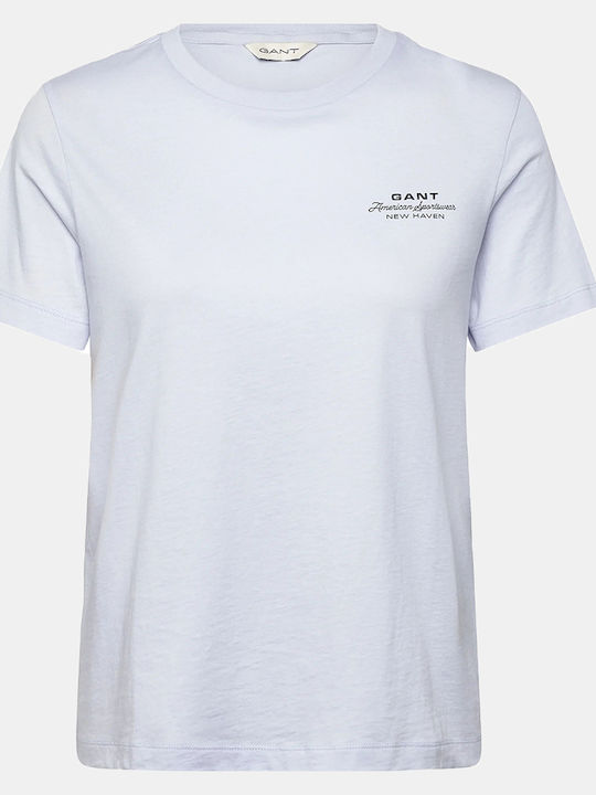 Gant Reg T-Shirt Lightblue