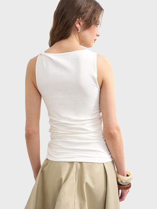 Women's Cotton Sleeveless Top Pearl