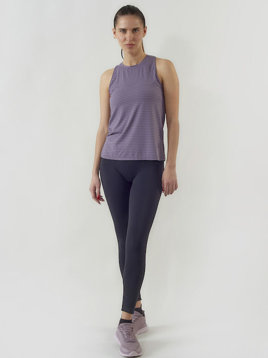 Bluza Damă Sport Fără Mâneci Violet