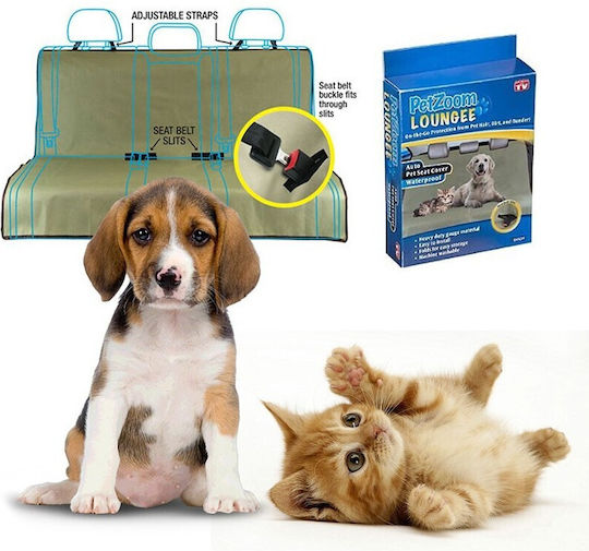 Pet Loungee Водоустойчиво Покритие На Седалката За Автомобил За Куче