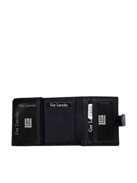 Leather Men's Wallet with RFID Black